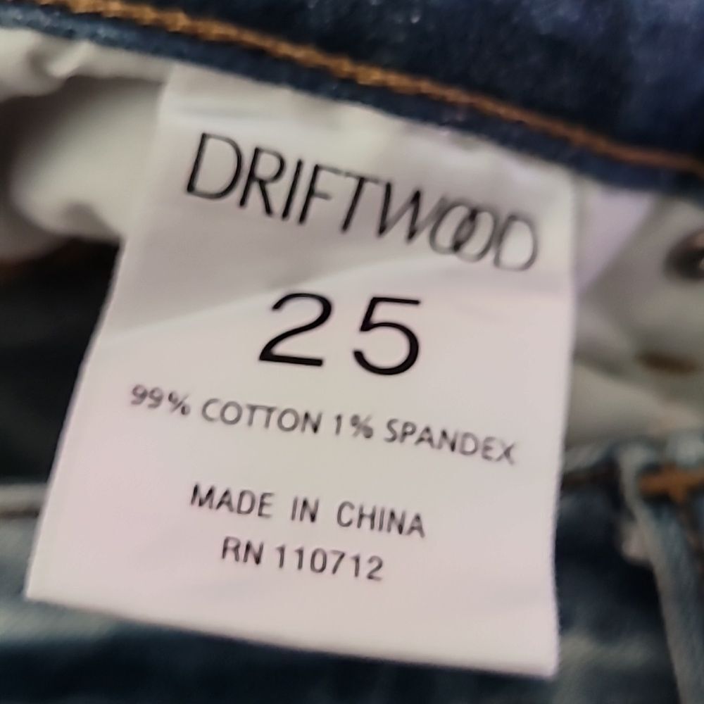 DRIFTWOOD Snake Embroidery Joyce Jeans‎ Size 25 - Picture 10 of 10